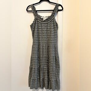 MAX STUDIO Gray Drop-waist Bodycon Dress